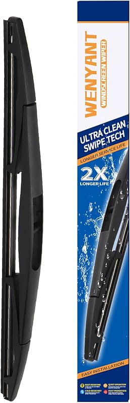 Palheta do limpador traseiro wenyant 25,4 cm para Honda HR-V, INFINITI, Mazda, Nissan, Mitsubishi, Suzuki – 1 unidade