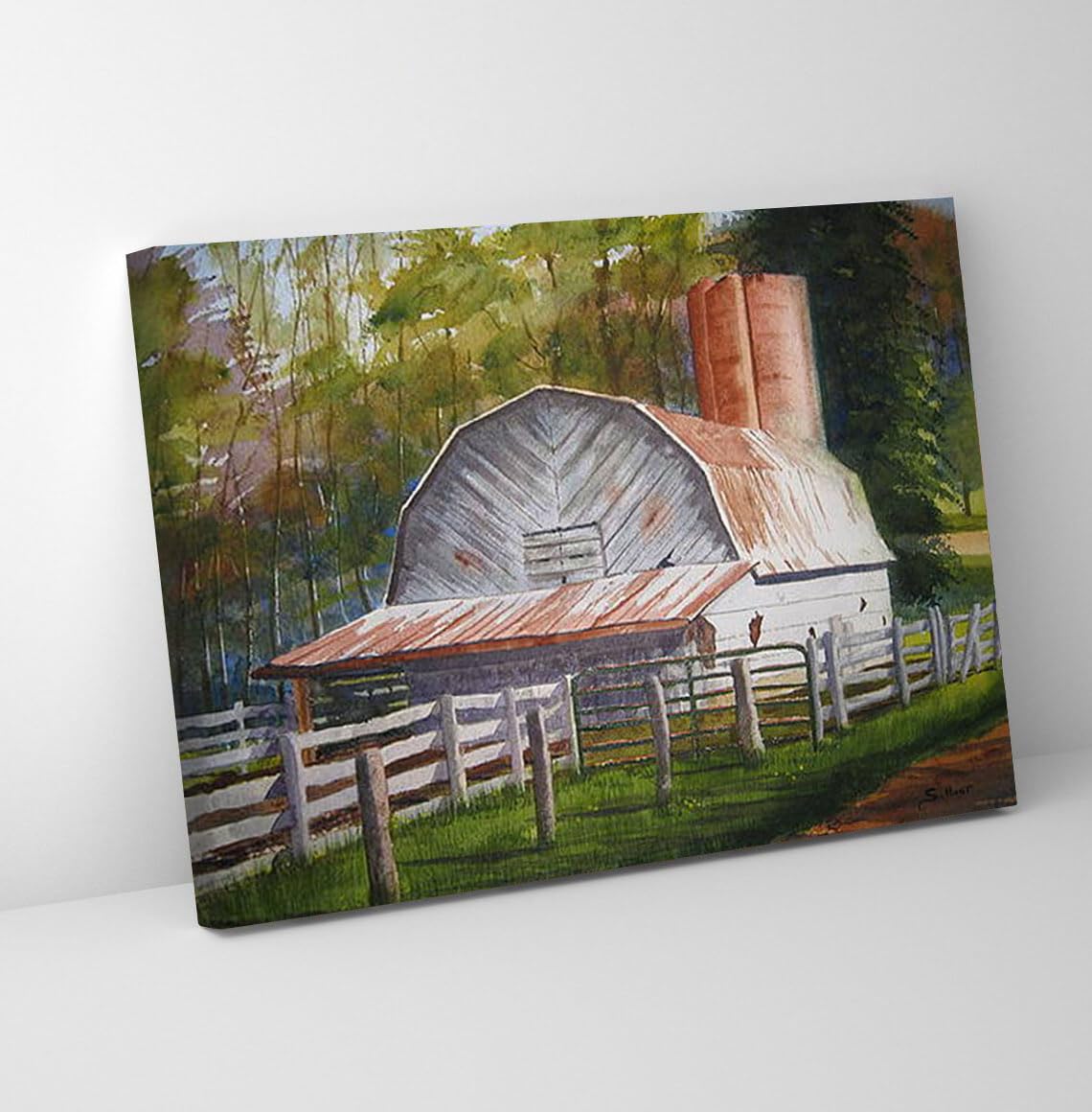 GADGETS WRAP Canvas Gallery Wrap Framed for Home Office Studio Living Room Decoration (11x9inch) - Boone Barn