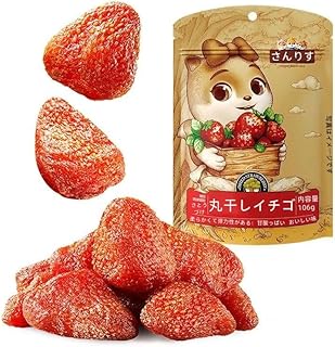 ドライストロベリーキャンディフルーツスナック、ドライフルーツストロベリークリスプオフィススナック 106g