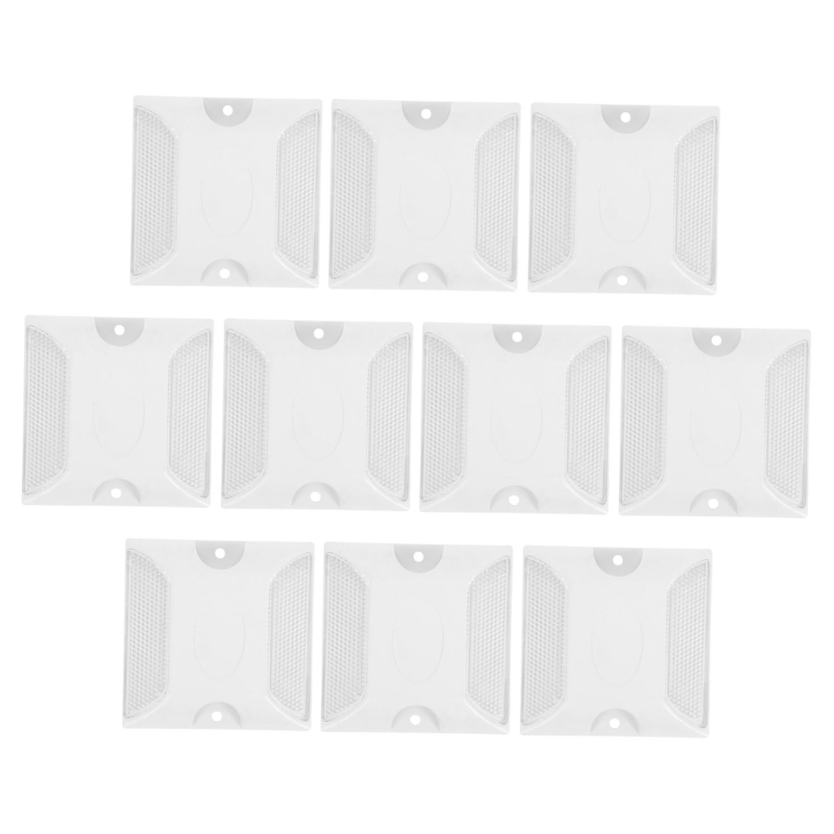 PLAFOPE 3 series Marcadores Reflectantes Reflectores Reflectores De Entrada Para Pavimento Marcadores De Pavimento Para 10 piezas x 3