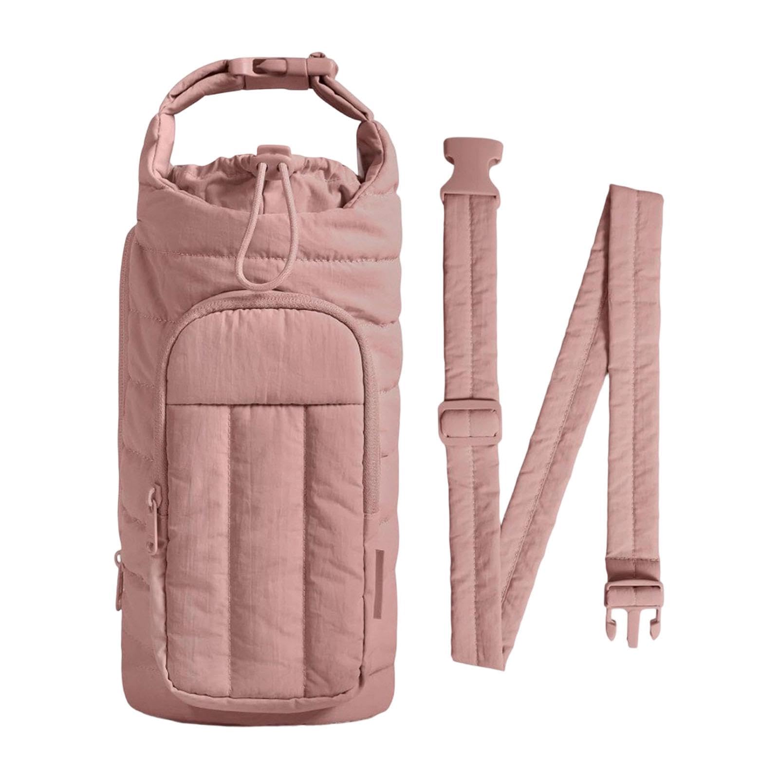 LOVIVER Borsa portaborraccia con Custodia per Telefono, Universale, Portatile, in, Accessori per Borraccia, per Escursionismo, Palestra, Ciclismo