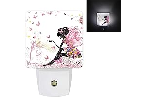Fairy Nightlight: Fantasy Garden Flying Butterflies