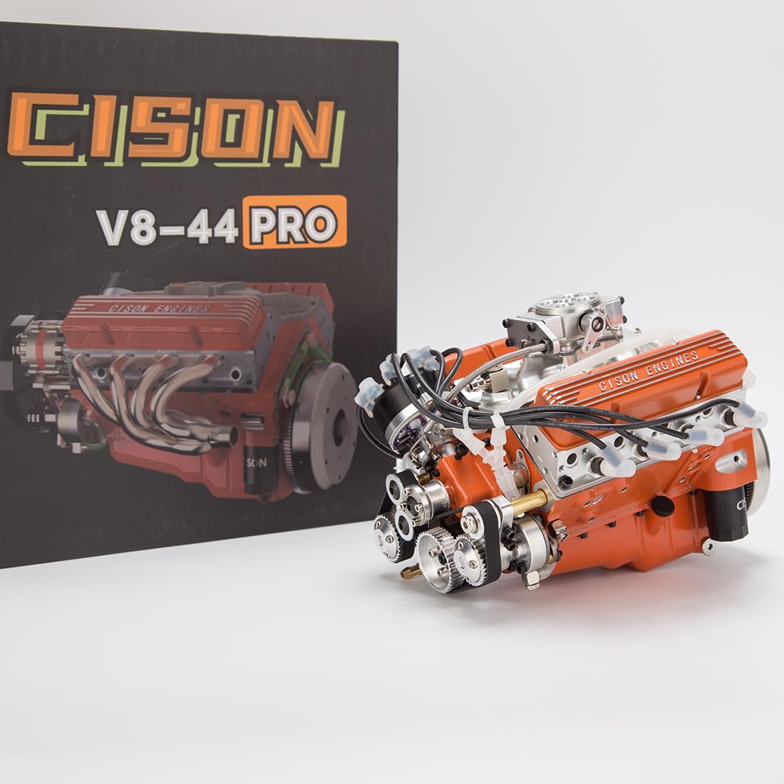 Amazon.com: MechPuConToy Mini V8 Engine Model Kit that Runs, 1/6