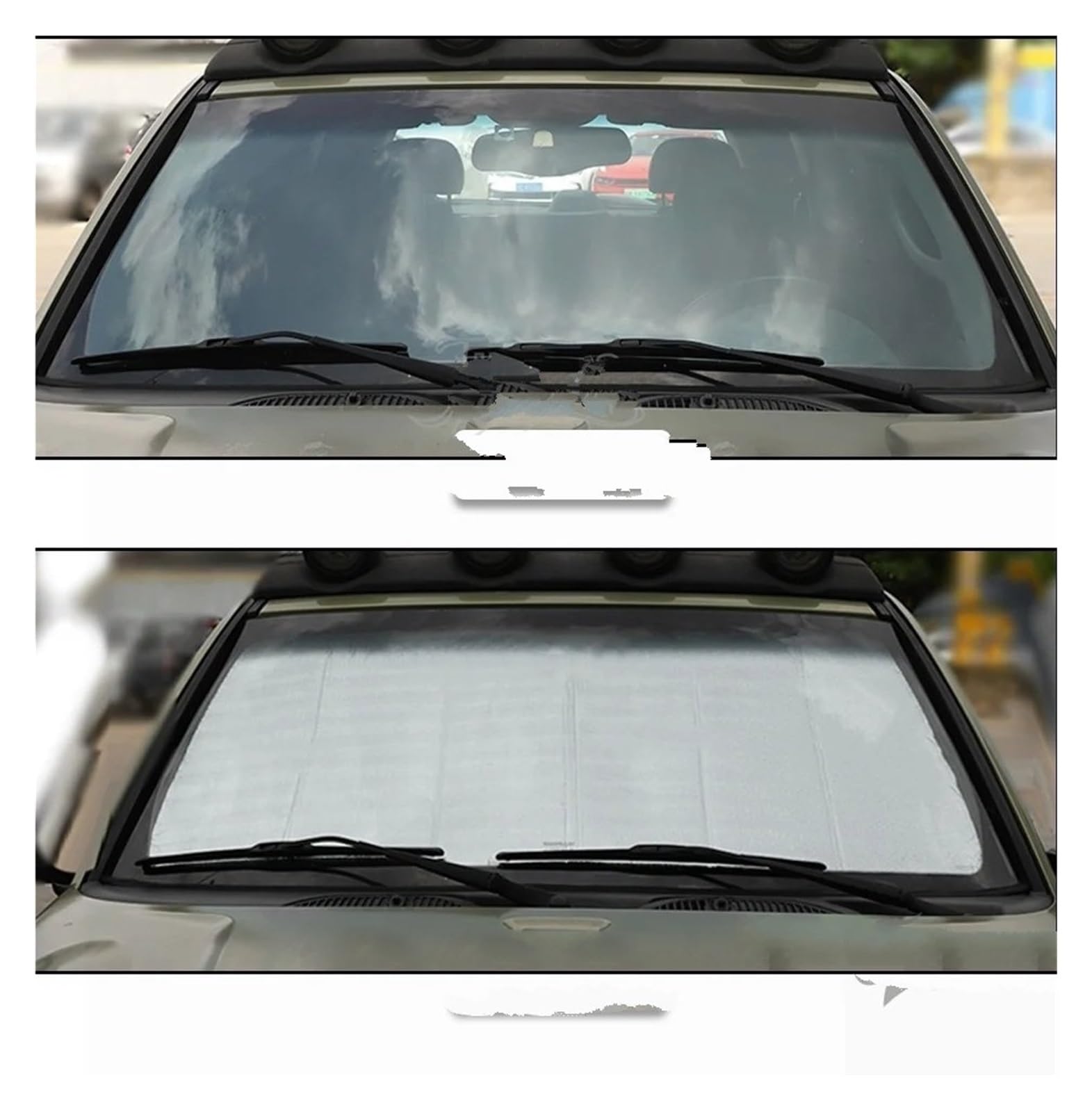 Paraguas Parasol Parabrisas Delantero Coche Visera Protección UV Cubierta Parasol para Jeep para Liberty 1999 2000 2001 2002 2003 2004 2005 2006 2007 Parasol Coche
