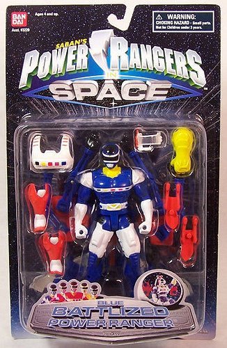 power rangers in space toys