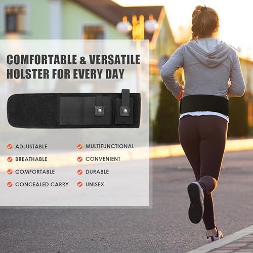 Miniatura 5 de UniqueFire - Funda ajustable para mano izquierda y derecha, universal, impermeable, para pistolapistola, puttee, pierna y muslo, soporte (izquierdo