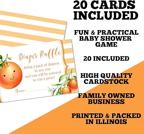 Miniatura 47 de Amanda Creation Gold & Silver Twinkle Little Star - Boletos para rifas de pañales neutrales de género para baby showers, 20 insertos de doble cara