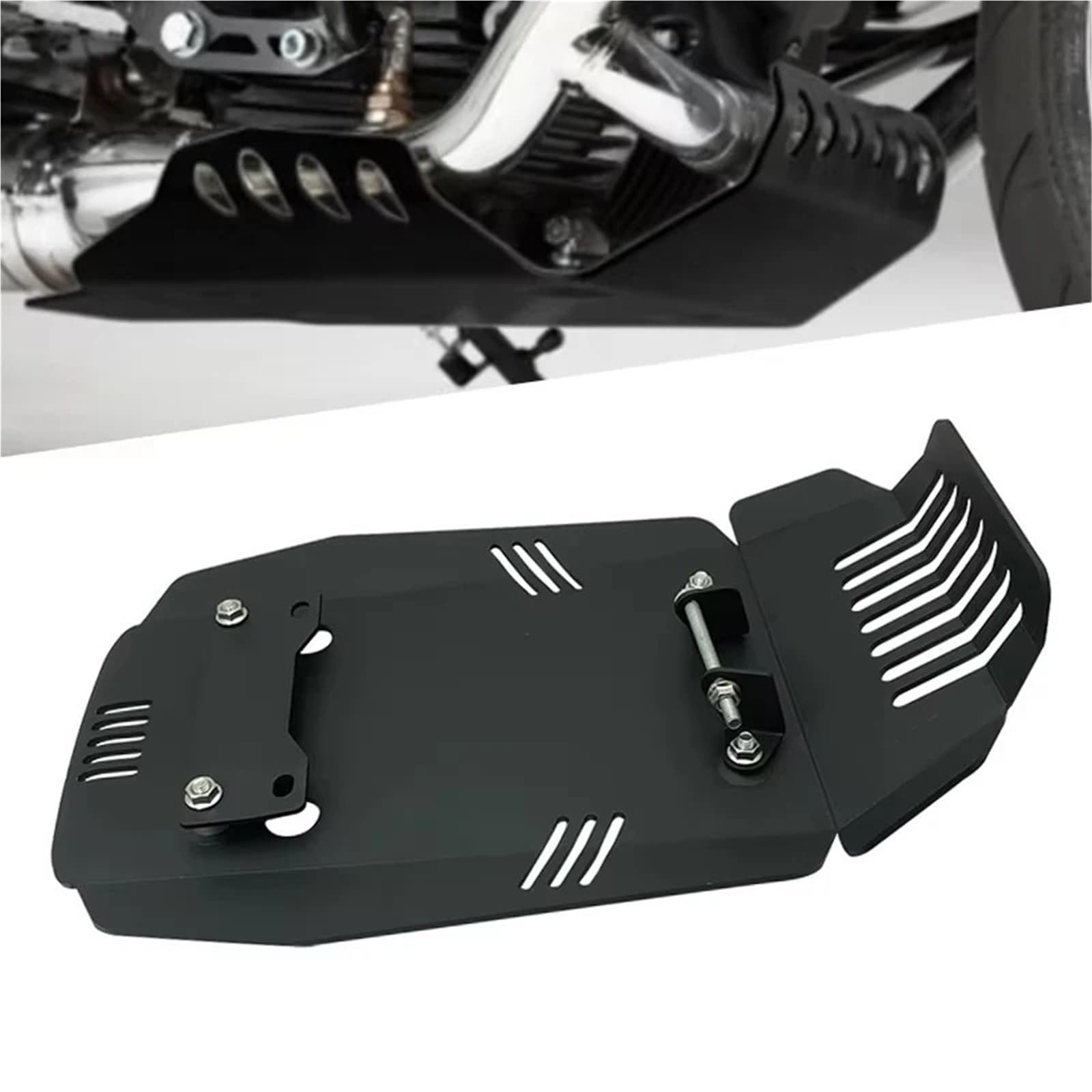 Per Bmw NineT R Scrambler 2013-2023 Copertura di protezione motore Protezione telaio copertura motore Base del Motore(Black)