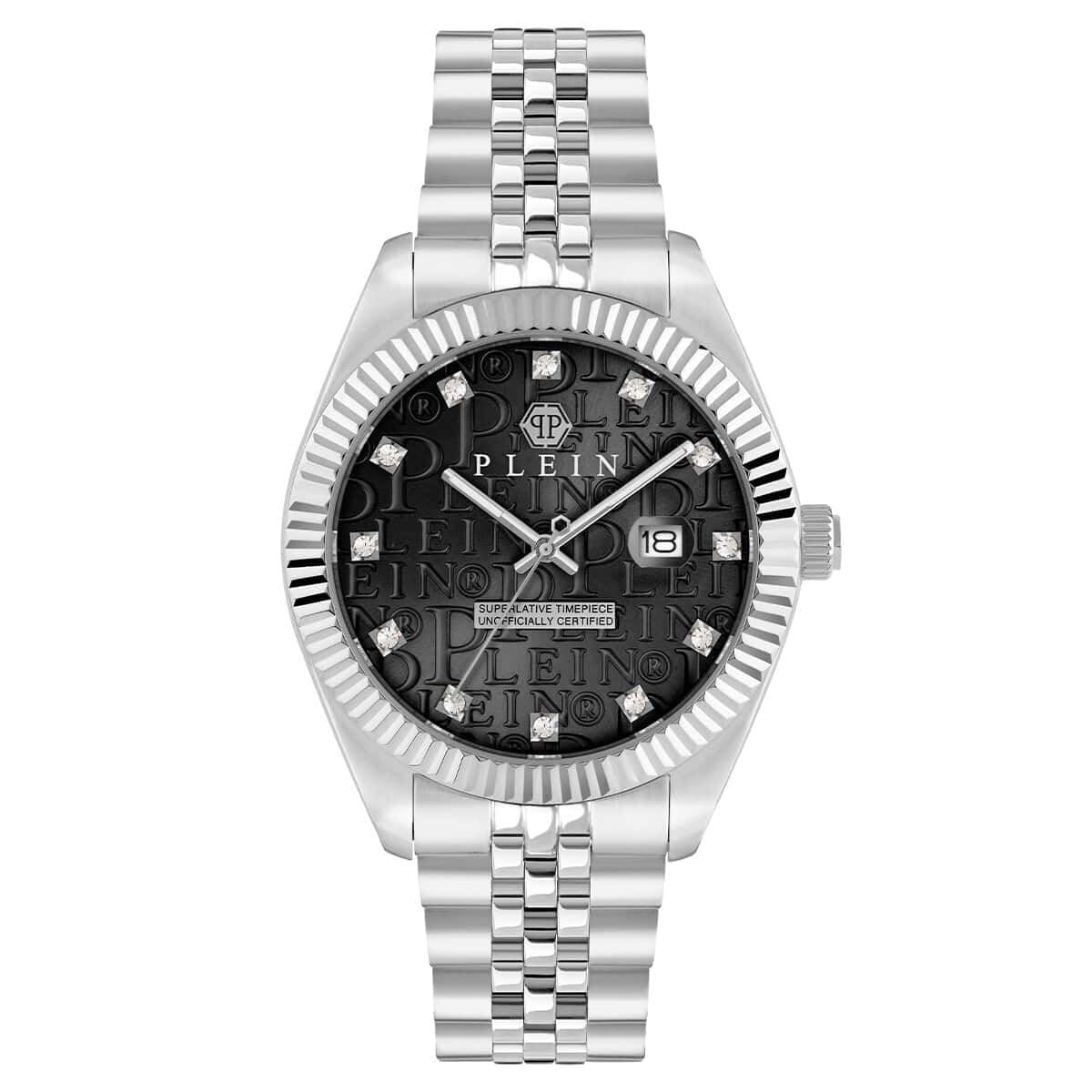 Philipp Plein Men Analogue Quartz Watch Date Superlative