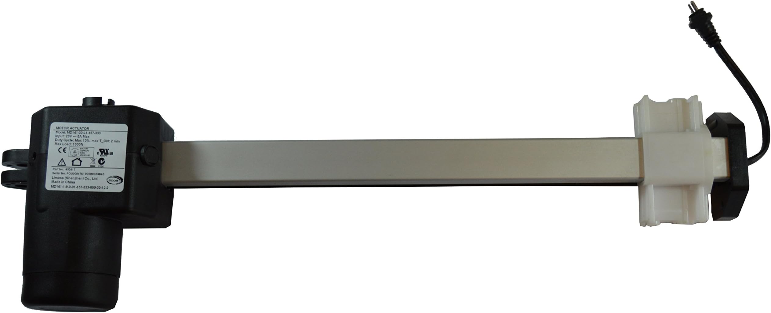 Limoss 450917 MD141-30-L1-157-333 Power Recliner Replacement Motor Actuator for Part #'s 450917 450676 450626