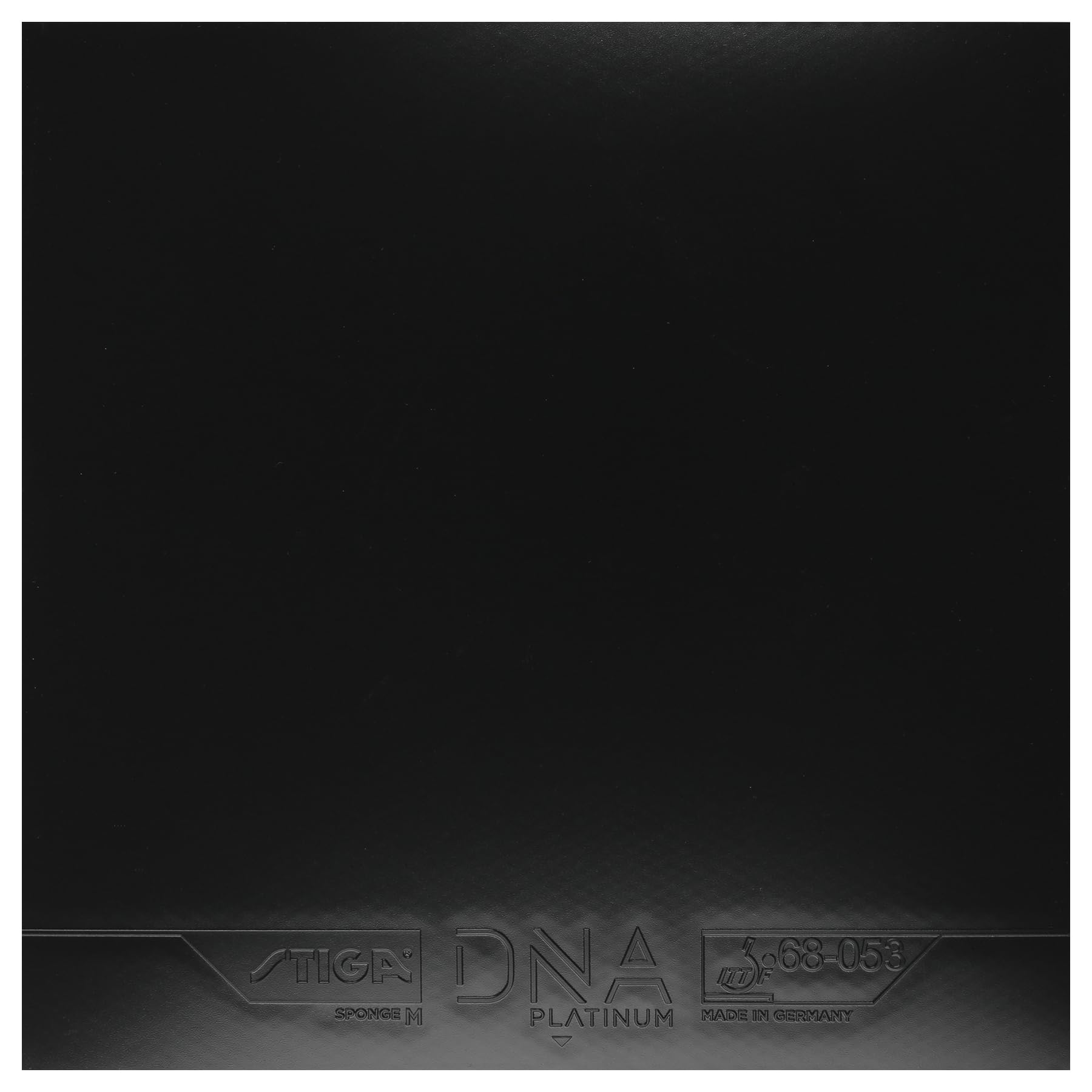 STIGA Table Tennis Rubber DNA Platinum M, 2.3 with Superior Grip and Optimal Spin, Black