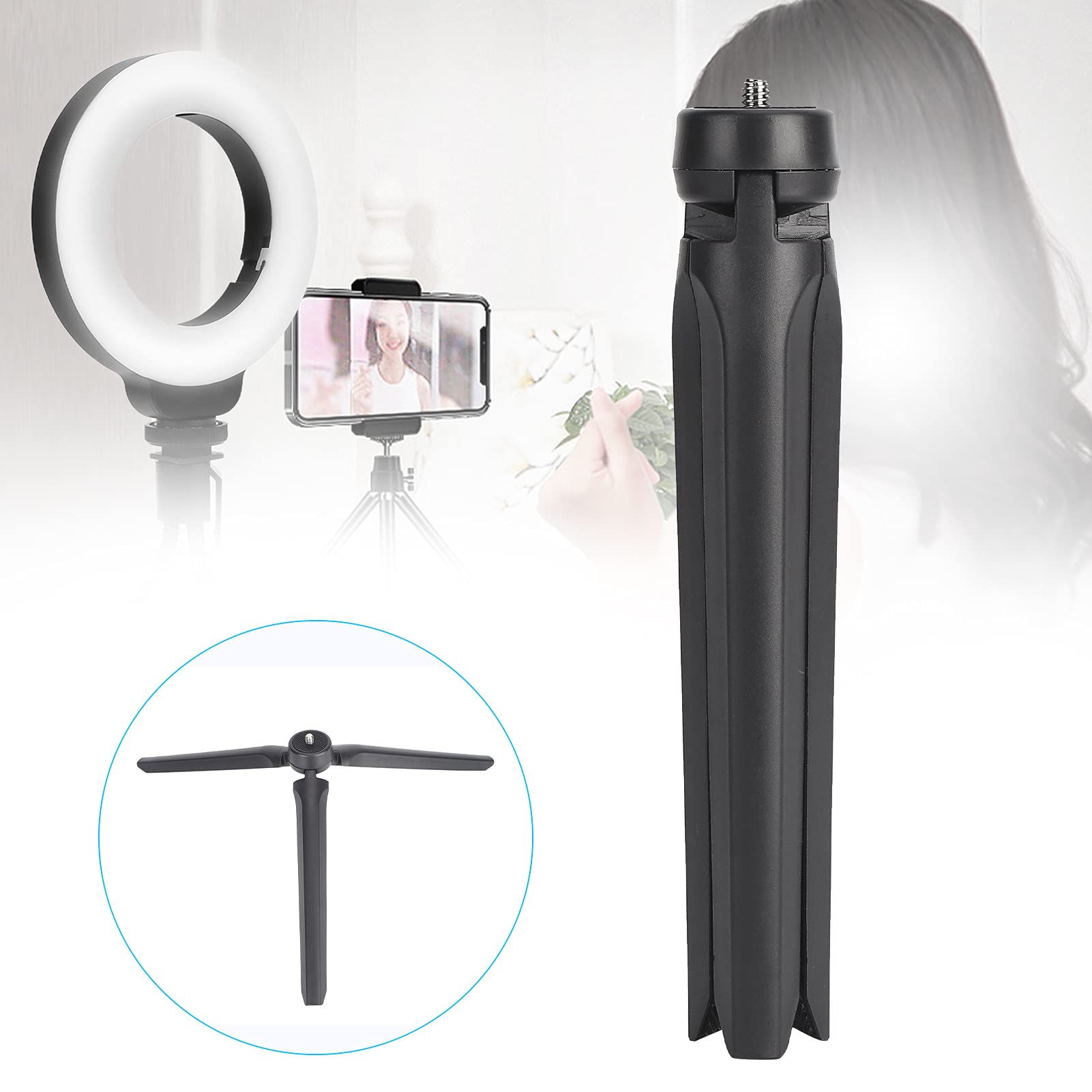 Mini treppiede per proiettore, treppiede da tavolo pieghevole portatile, proiettore, supporto