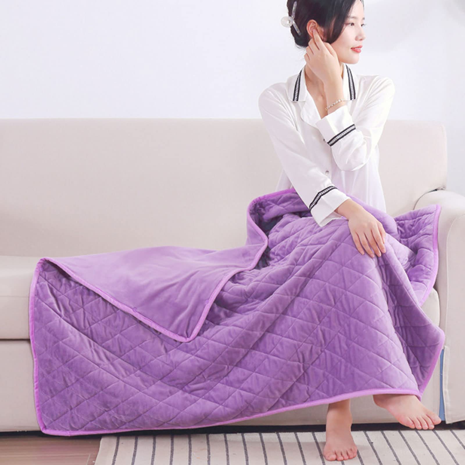 Electric Heated Blanket-Heating Travel Blanket with Usb Interface and  Timing Function,Multi-Function Shawl Warm-Up Blanket Fleece Lunch Breack  Blankets : Amazon.co.uk: Health u0026 Personal Care