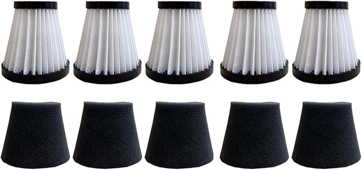 10Pack Replacement Filter,Compatible With Dirt Devil Scorpion Handheld Vacuum Cleaner Style F117,Compare To Parts Simple Replacement