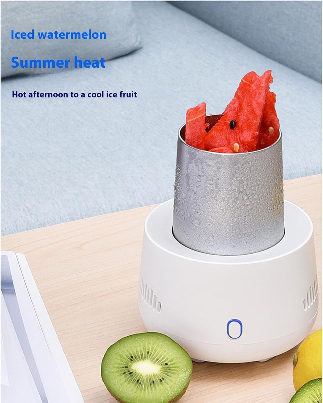 Tazza di raffreddamento istantaneo, Smart Cold Beverage Maker, mini tazza elettrica per il raffreddamento rapido di birra, caffè e bevande analcoliche