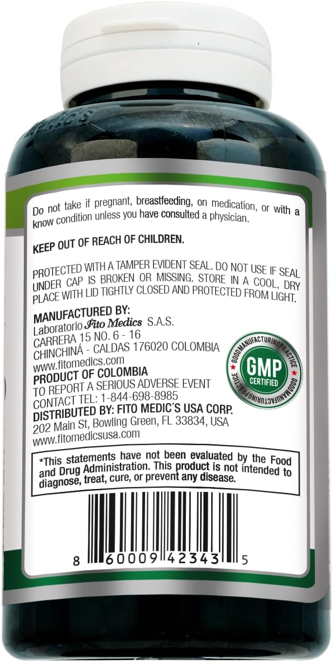 FITO MEDIC'S Lab | Lions Mane Supplement Capsules | 120 Capsules | Mushroom Supplement