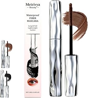 Zonoroy Mascara Waterproof, Zonoroy Volumizing Mascara, Lengthening Smudge-Proof Mascaras with Nourishing Formula, Metal Wand Mascaras Black