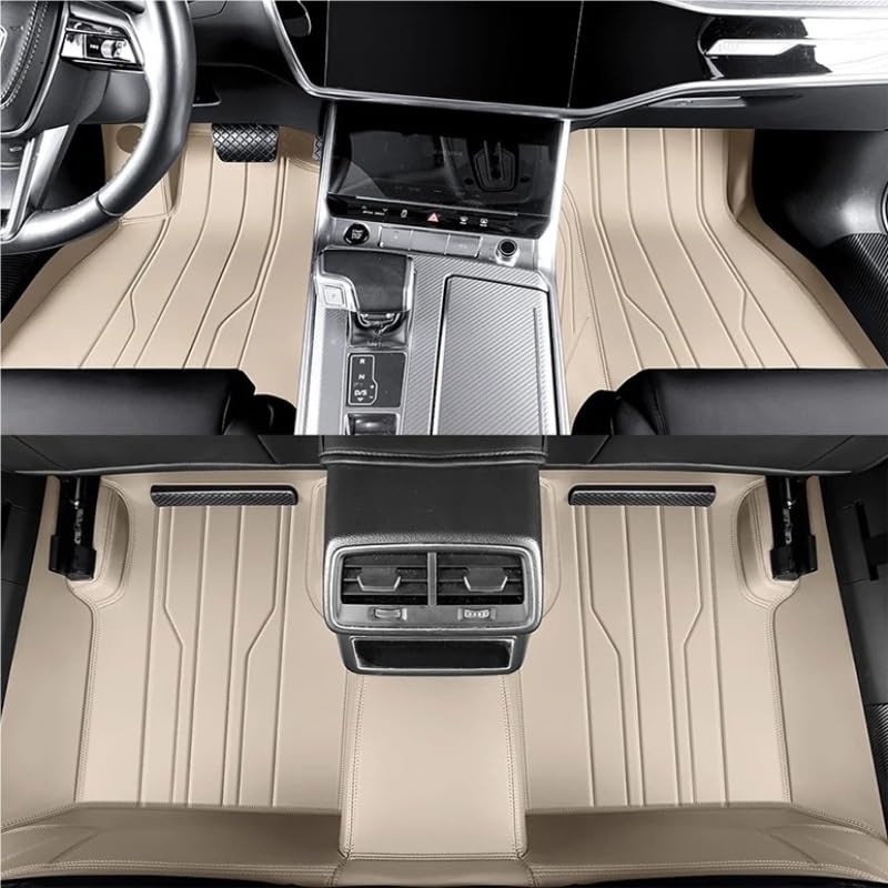 Tapis de sol voiture Série 3 E36 beige pour remplacer tapis usés - 2