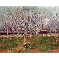 Amazon.co.jp: つの有名な絵画 - 梅の木の果樹園、フィンセント ファン