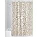 Produktbild iDesign Twigz Duschvorhang | Design Duschvorhang in 183,0 cm x 183,0 cm | natürliches Duschvorhang Motiv mit Zweigen | Polyester beige