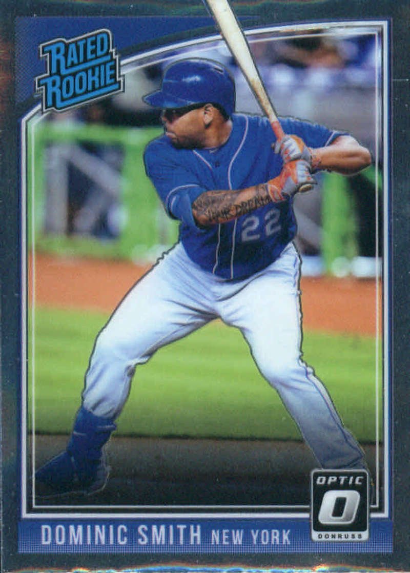 Amazon.com: 2018 Donruss Optic Baseball #47 Dominic Smith New York Mets  Rated Rookie RC Card : Collectibles & Fine Art