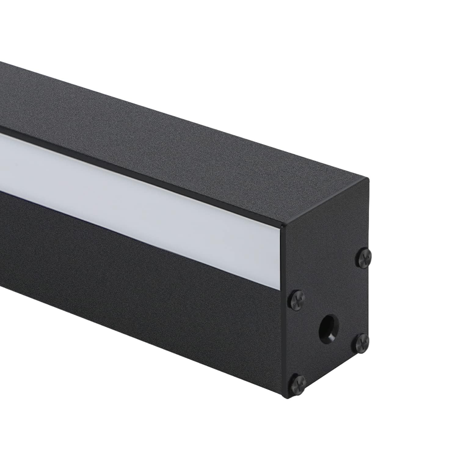 ZMH 2ER LED Wandleuchte innen Wandlampe - 100CM Schwarz Modern Flurlampe Schwenkbar Design Treppenhauslampe Indirekt Dimmbar Warmweiß Wandbeleuchtung für Wohnzimmer Schlafzimmer Flur Treppenhaus Bett