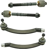 Vista 65 de TRQ - Juego de barras de acoplamiento delanteras interiores y exteriores