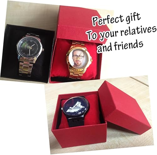 Miniatura 4 de Relojes personalizados personalizados para mujer de la foto para el día de San Valentín - reloj de oro rosa