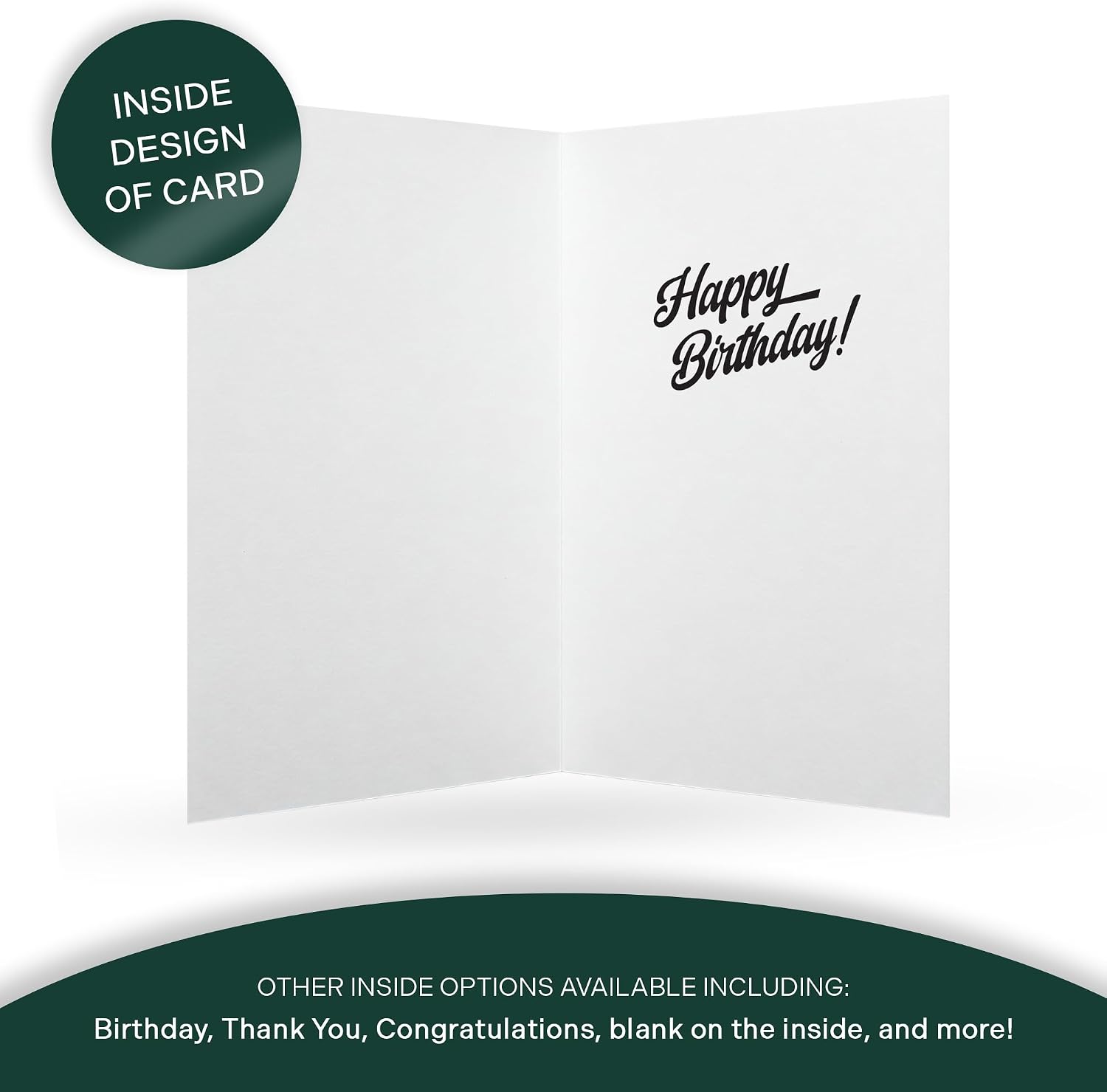 Desert Cactus Michigan State University 5x7 Inch Greeting Card Spartans MSU Single Folded Cardstock with Envelope Party Celebration Officially Licensed (5x7 Card A - Birthday)