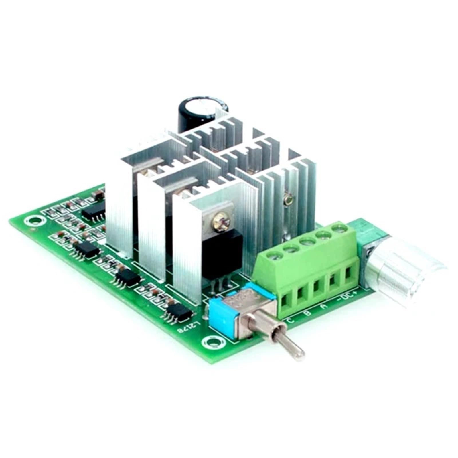 BLDC Motor Speed Controller DC 5-36V 12V 24V 15A BLDC Three-Phase Sensorless Brushless Motor Controller Fan Driver Power Supply