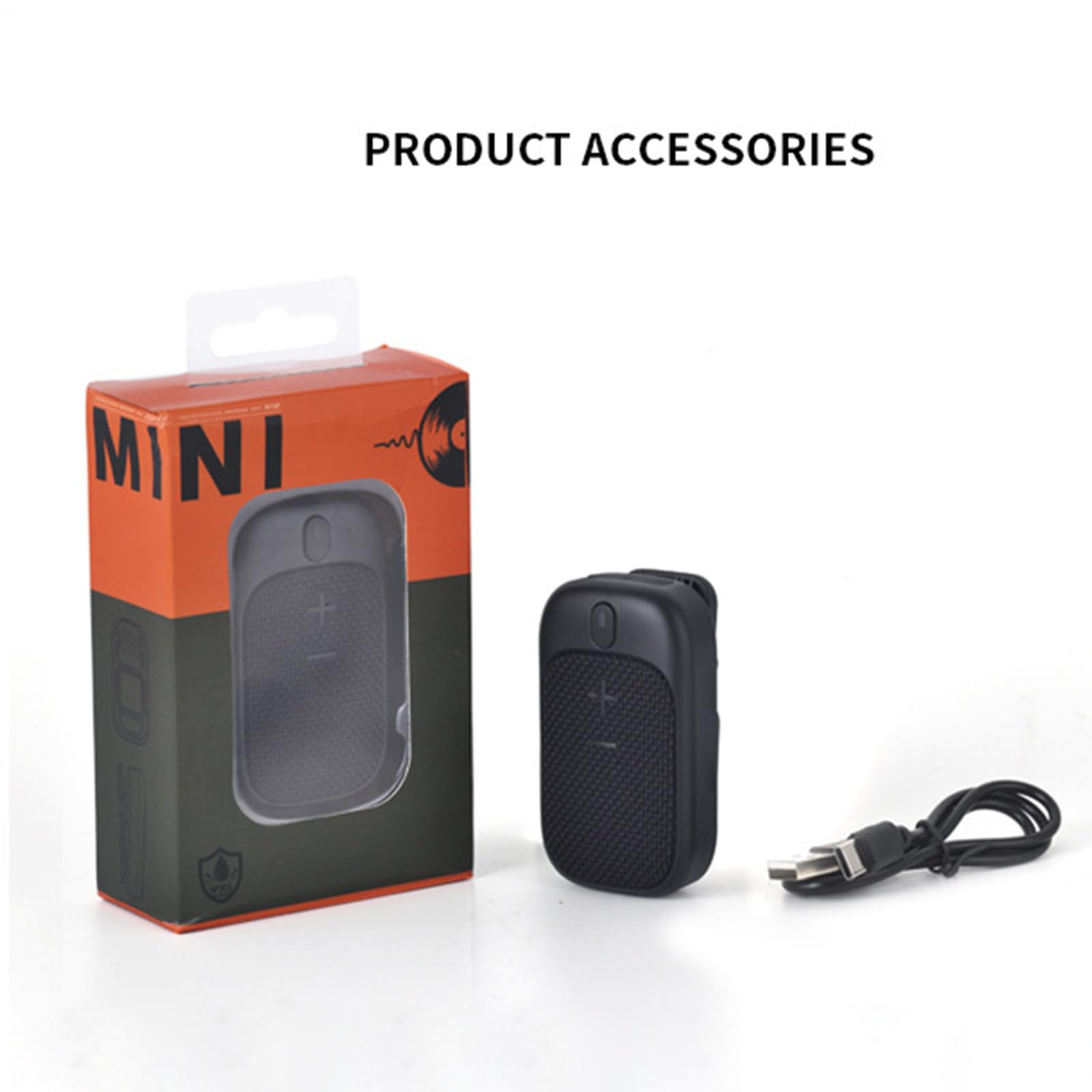 Altoparlante portatile - Altoparlante esterno wireless | Mini altoparlante | Altoparlante portatile in esecuzione ? Con BT 5.3, impermeabile IPX5, microfono incorporato con riduzione del rumore, bassi