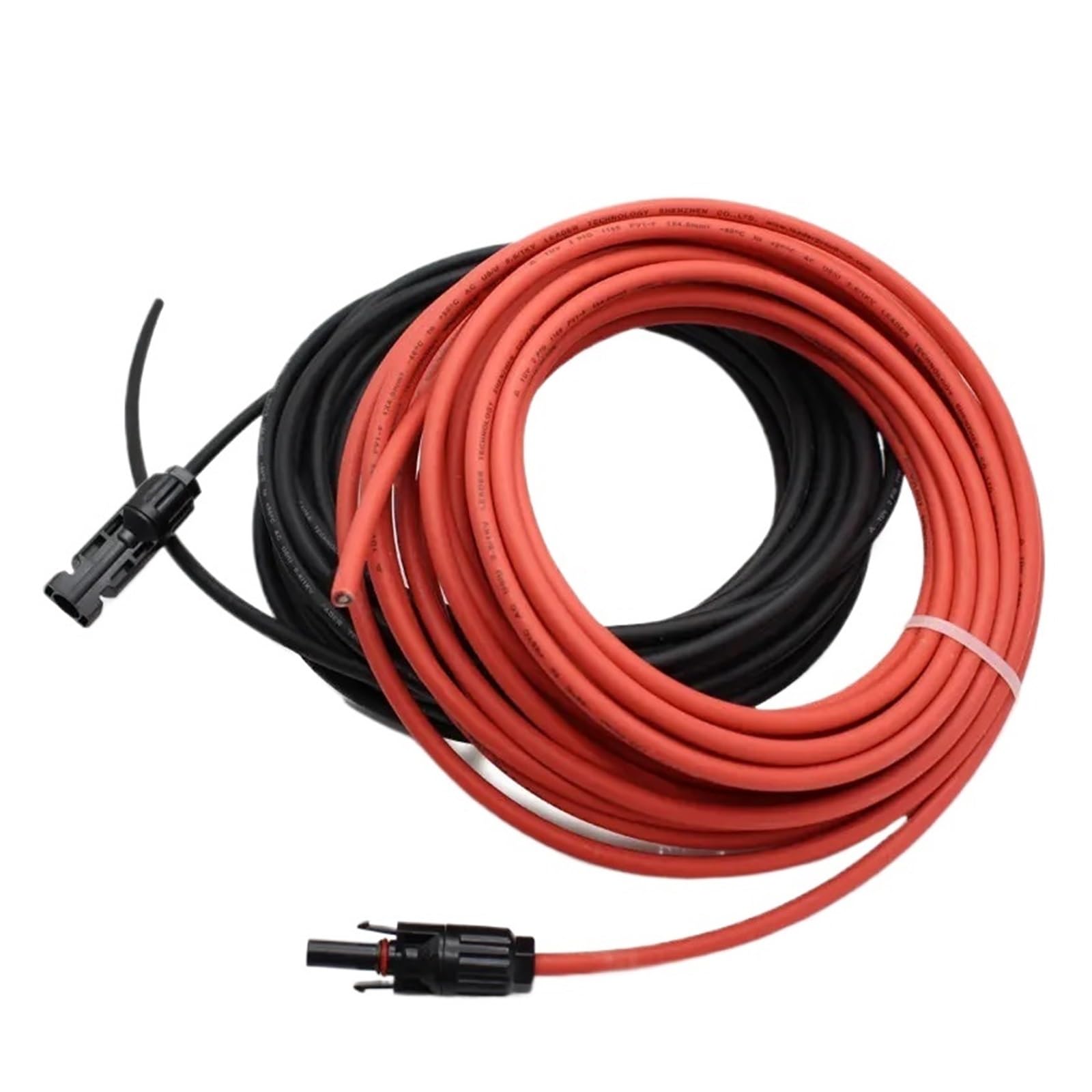PV Kabel 1Pec 1/2/3/4/5M SOLAR Solar-PV-Stecker mit Verlängerung 6 mm2 (10 AWG) Kabel for Solarpanel mit Stecker(10AWG 6mm2 Black,5 Meters)