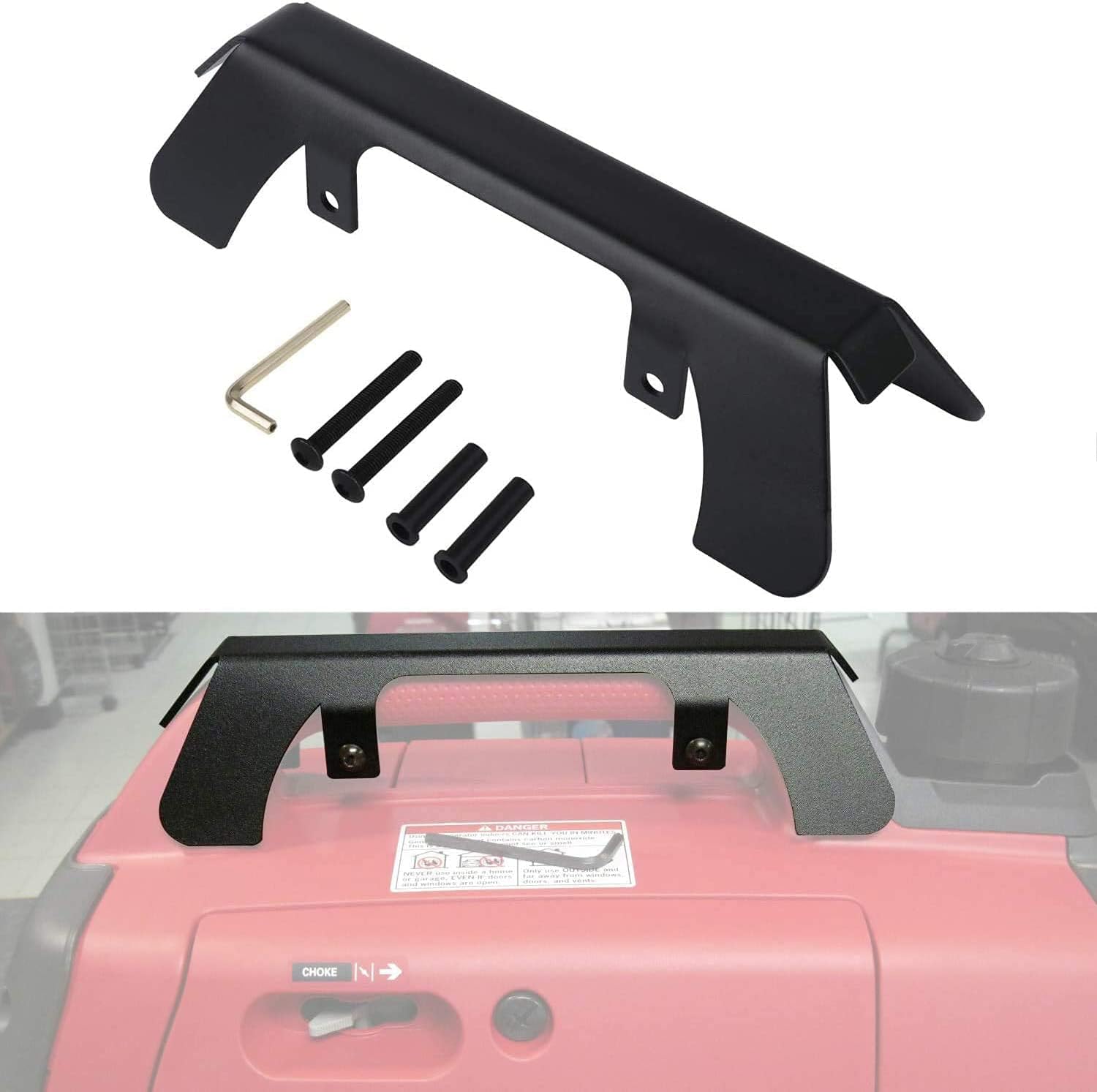 Matler Generator Theft Deterrent Bracket Protection Fit for Honda Generator EU2200i, EU2000i, EU2000i Companion, EU2000i Camo Generator 63230-Z07-010AH