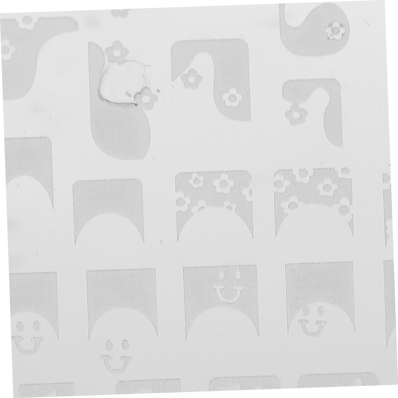 FOMIYES 9 Set Di Piastre Per Stampaggio Unghie Stencil Per Nail Art Per Unghie Forniture Per Nail Art Per Festival