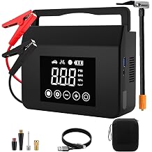 Jump Starter,12V 4000A Portable Car Battery with 150PSI Air Compressor