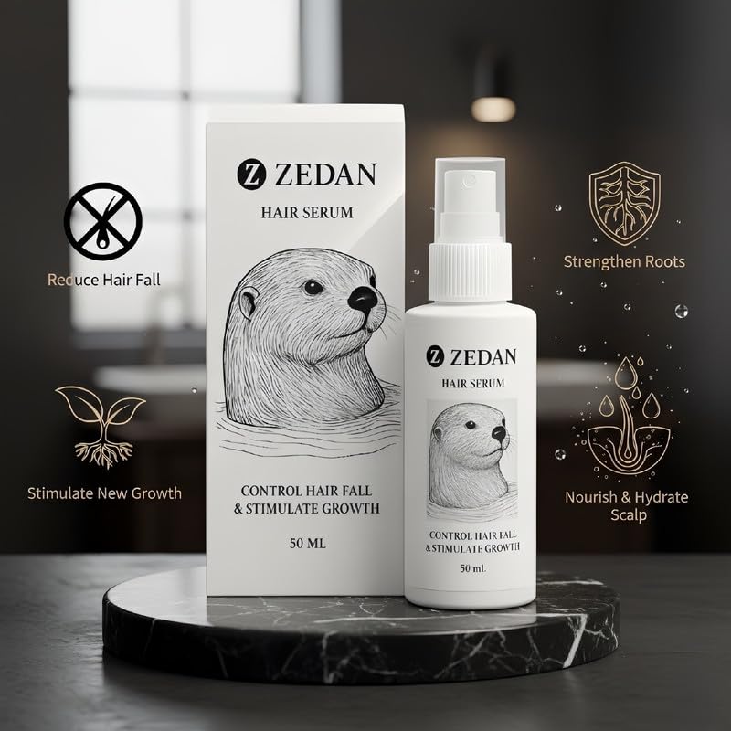 Image of ZEDAN Hair Growth Serum Spray (50 ML) | Control Hair Fall & Promotes Hair Growth | Redensyl, Anagain, Procapil, Baicapil | Strengthen Roots & Hydrate Scalp | All Hair Types | For Women & Men