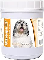 Vista 84 de Healthy Breeds Schnauzer en miniatura Omega HP Ácido graso para piel y pelaje Masticables suaves 60