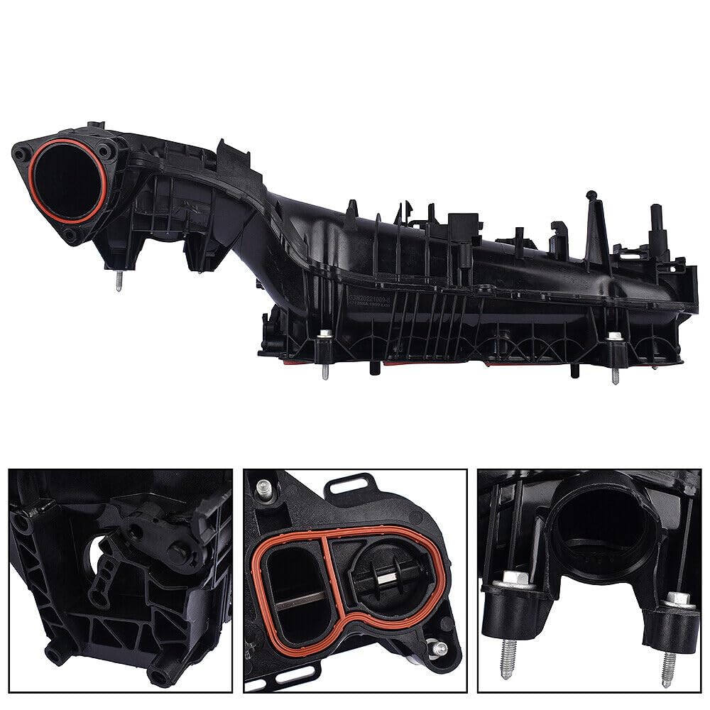 Maniflod d'aspiration Convient pour X3 X4 X5 F22 F87 F23 F80 F31 F33 F83 F36 F10 G30 G31 Accessoires pour voiture Pièce# 11618513655 11618580274