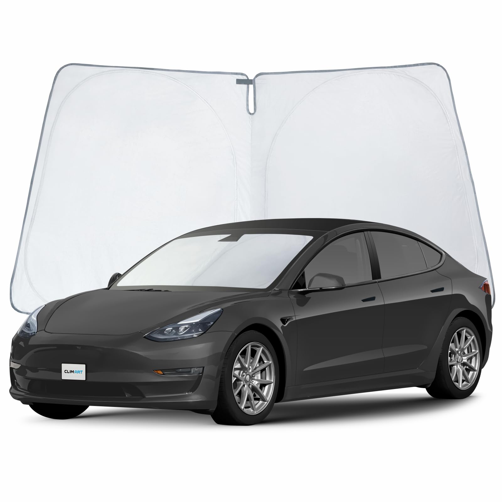 Amazon.co.jp: CLIM ART フロントガラスサンシェード Tesla Model 3