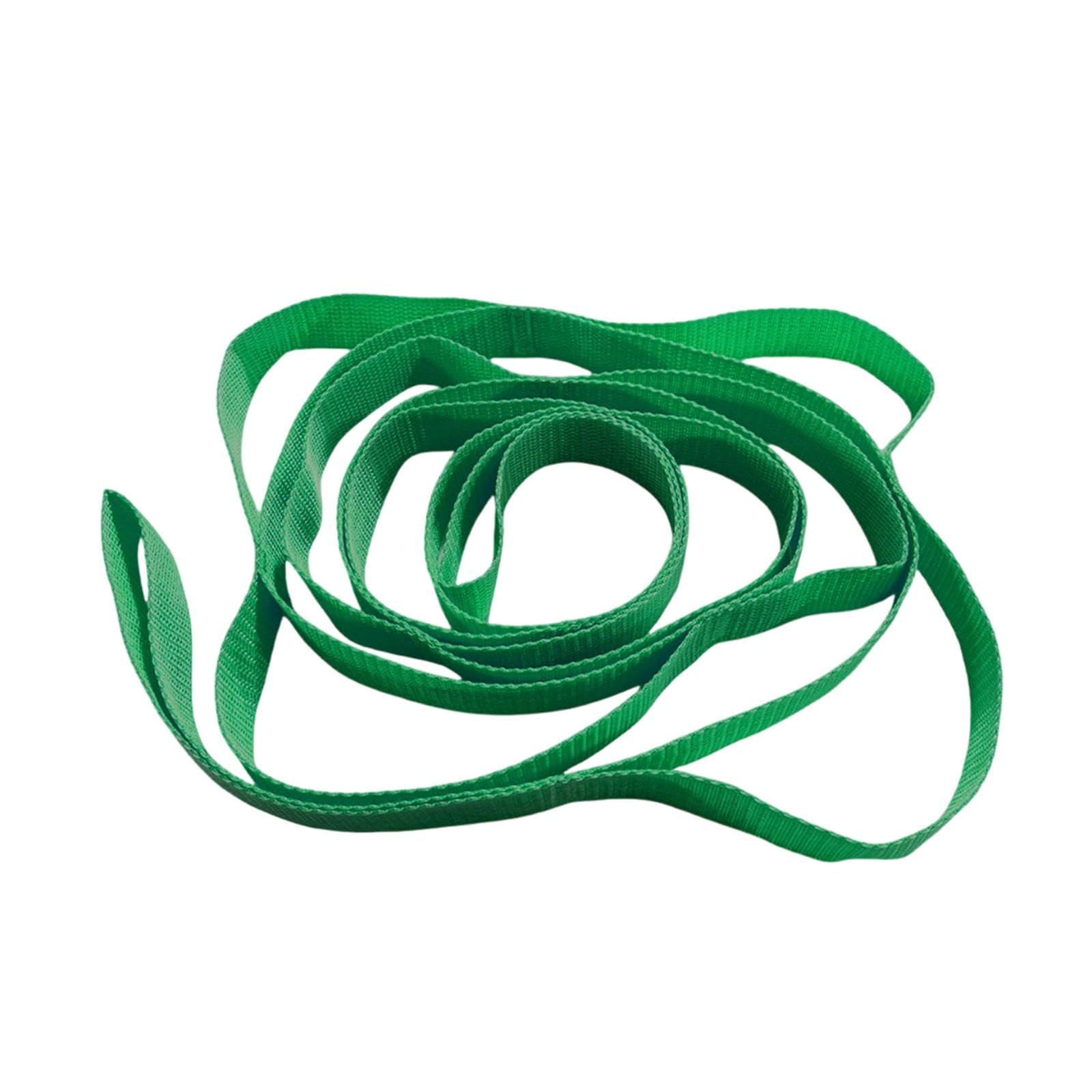 Club Bollywood®Stretch Strap with Loops Multi Loop Yoga Strap for Dance Fitness Working Out Green|Sporting Goods|Fitness, Running & Yoga|Yoga & Pilates|Yoga Straps-image-38