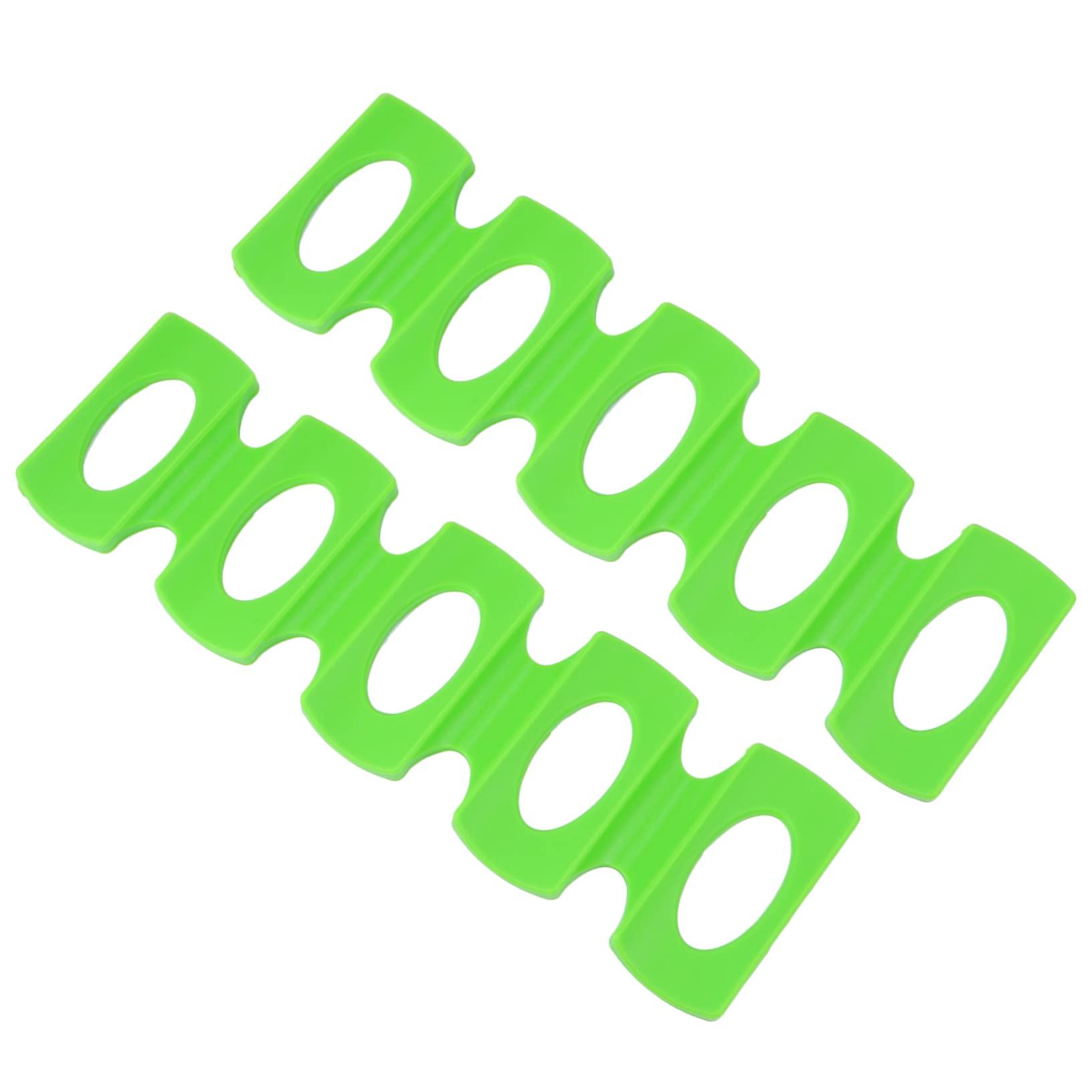 Garneck 4pcs Silicone Beer Rack Holders Space-Saving Beverage Storage Mats for Refrigerators Lightweight High Temp Resistant for Cans Easy to Clean