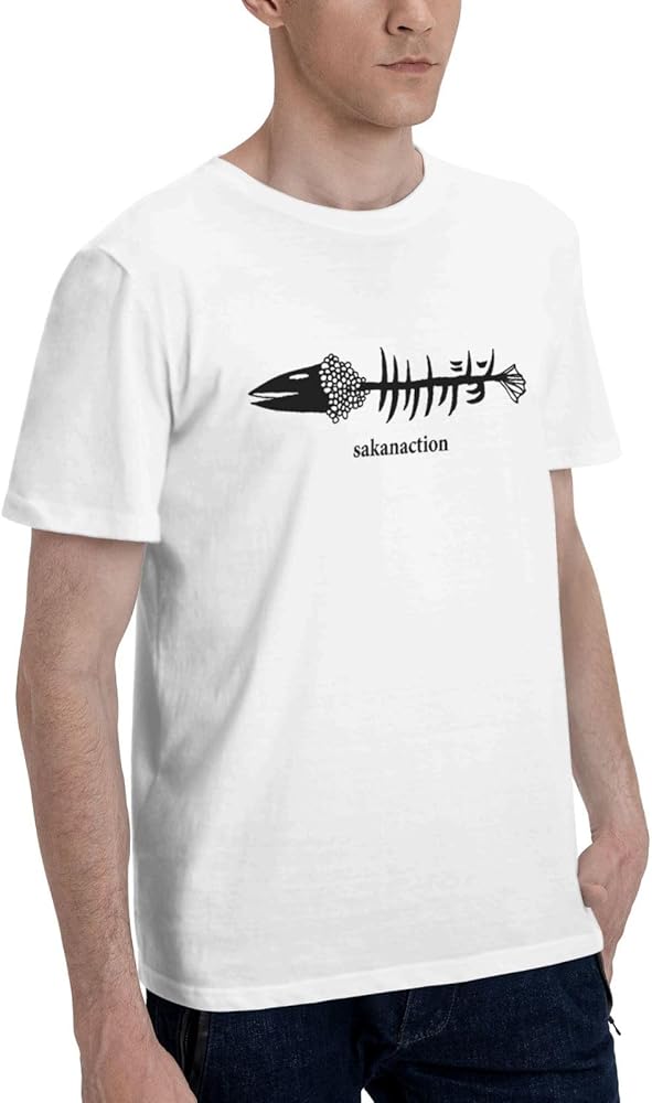 Amazon | [E77.GCCDUP] サカナクション Sakanaction Tシャツ メンズ