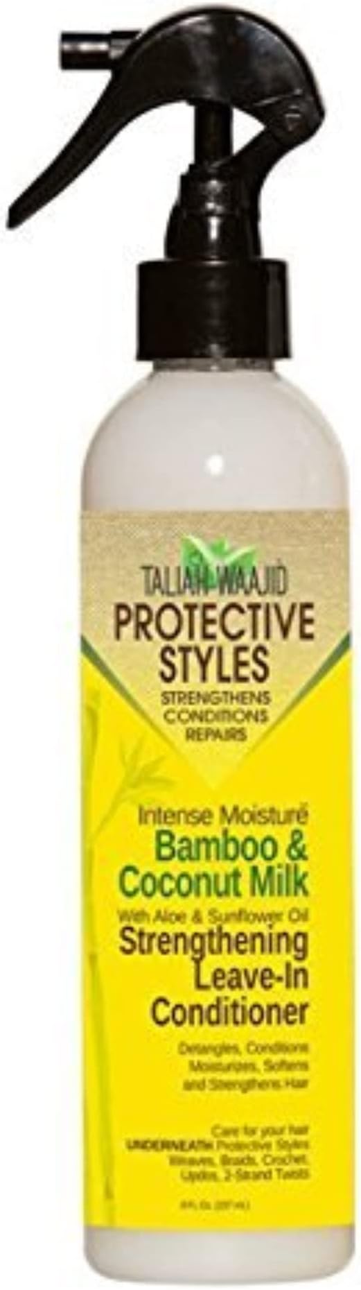 Taliah WaajidProtective Styles Bamboo and Coconut Milk Leave-in Conditioner