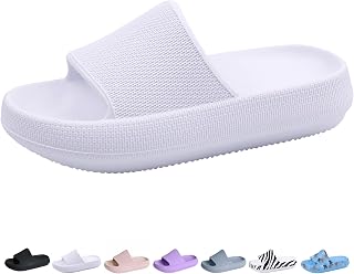 Cloud Slides for Kids丨Shower Slippers Bathroom Pool Sandals丨Boys Girls Comfy Thick Sole Slippers丨Summer Non-Slip Beach S