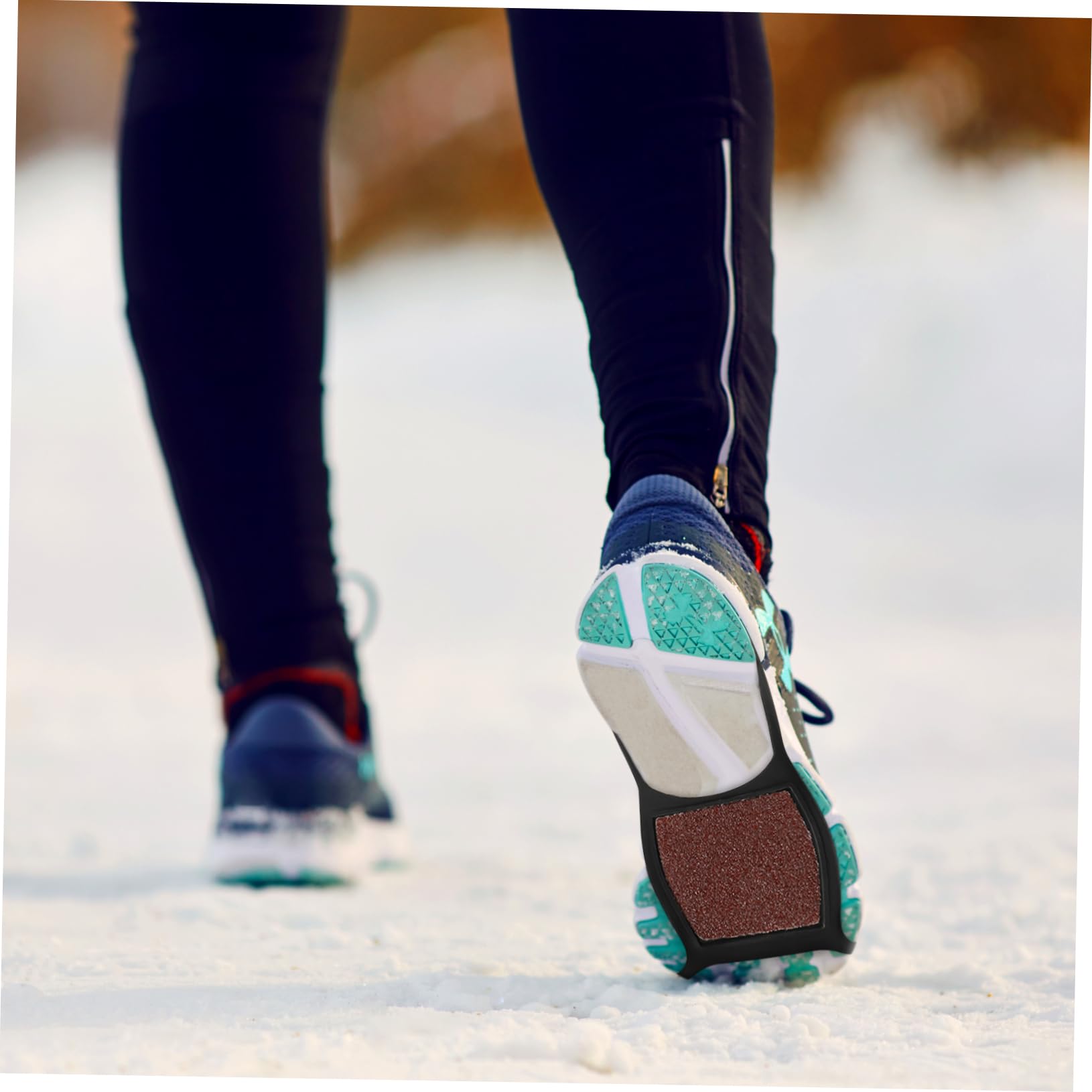 Couverture De Chaussures Bottes De Baskets Équipement Extérieur Couvre-chaussures D'escalade Sur Glace Chaussures De Neige Pour Femmes Crampon