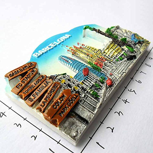 Acquisto all'ingrosso Magnete da frigorifero personalizzato in metallo con stampa UV, souvenir con design di cartone per la casa confronto prezzi