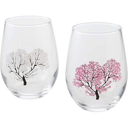 Amazon 丸モ高木陶器 冷感桜 フリーグラス ペアセット 桜 グラス 温度で変化 おしゃれ 春 花見 贈り物 プレゼント 結婚祝い 日本酒 ビール 焼酎 乾杯 記念 ギフト プレゼント お祝い 卒業 退職 母の日 タンブラーグラス オンライン通販