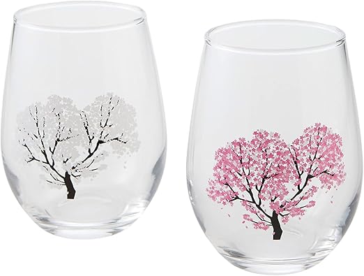 Amazon 丸モ高木陶器 冷感桜 フリーグラス ペアセット 桜 グラス 温度で変化 おしゃれ 春 花見 贈り物 プレゼント 結婚祝い 日本酒 ビール 焼酎 乾杯 記念 ギフト プレゼント お祝い 卒業 退職 母の日 タンブラーグラス オンライン通販