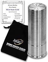 Vista 9 de Silver Bullet - Calibre .308 (2 onzas) - Plata pura .999 de Mint State Gold