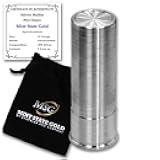 CoinFolio Silver Bullet - 12 Gauge (5 oz) - .999 Pure Silver by Mint State Gold